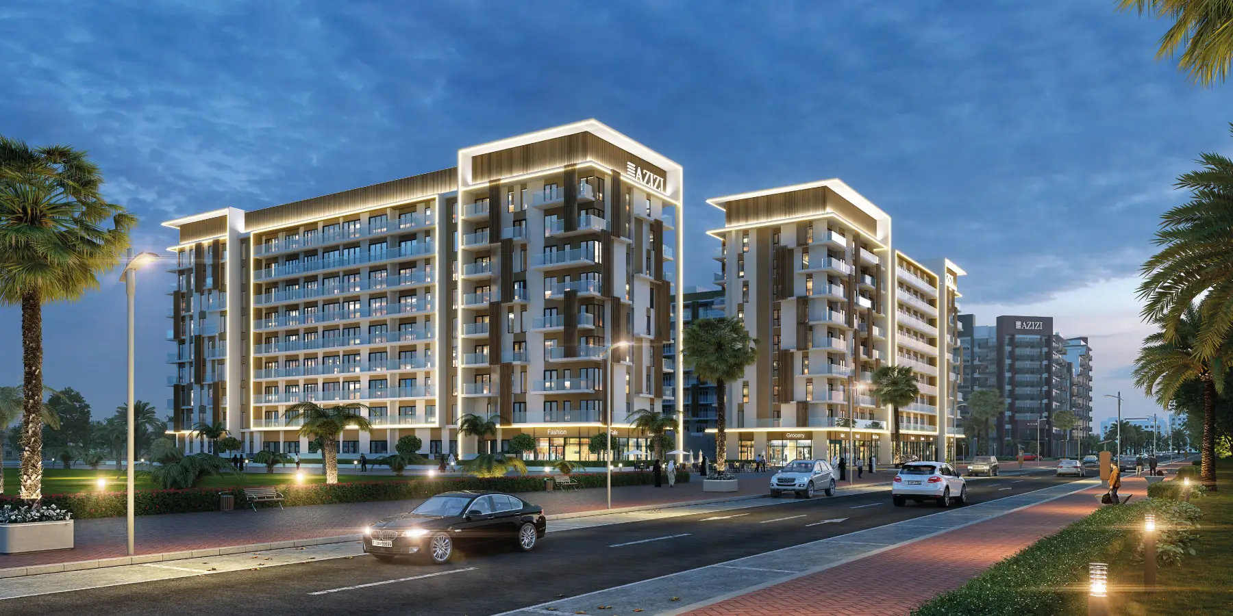 Azizi Beach Oasis 2 at Dubai Studio City